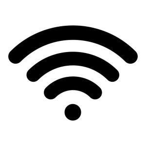 Rounded Wifi Symbol Internet Vinyl Decal Sticker Art
